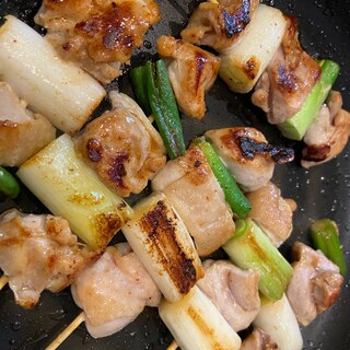 おうちでもできる！焼き鳥(塩味)♪